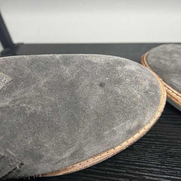 Allen Edmonds Chandler Gray Suede Chukka Boots Mens Size 13 D - Picture 8 of 12